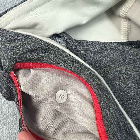 Lululemon Leggings Womens 10 Pedal To The Medal Athletic Zip Pocket Color Block - Picture 6 of 9
